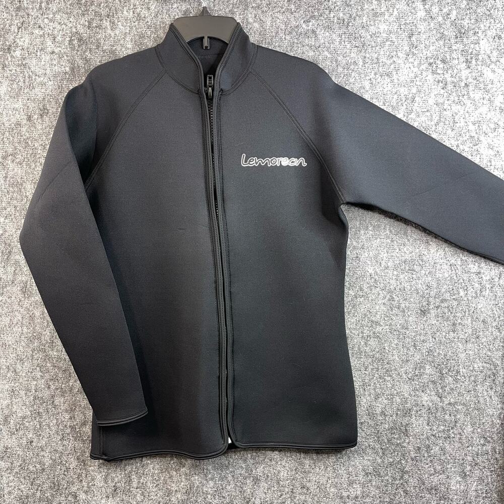 Lemorecn Adult Wetsuits Jacket Long Sleeve Black Chest 40 Top Only